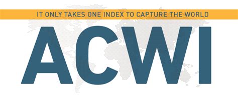 Engages in the provision of investment decision support tools, including indices, portfolio risk and performance analytics and corporate governance products and services. ACWI - MSCI