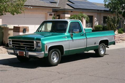 1977 Chevy Scottsdale C10 Long Bed Pickup Rust Free ...