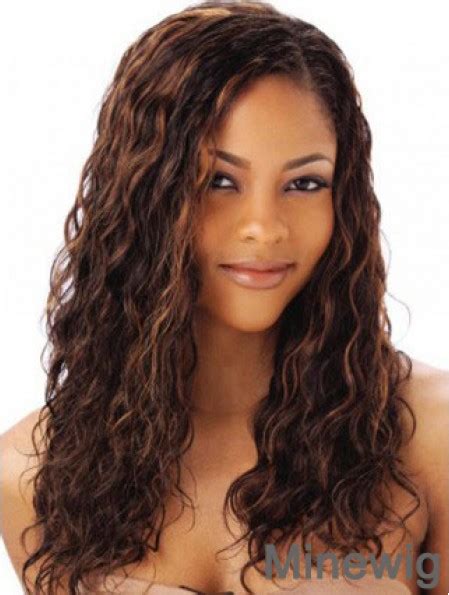 Auburn Color Long Length Wavy Style Human Hair Full Lace Wigs For African American Women