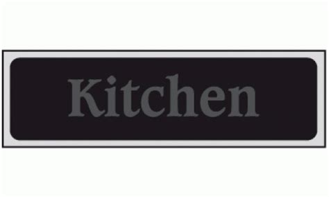Kitchen Sign General Signs Safety Signs And Notices