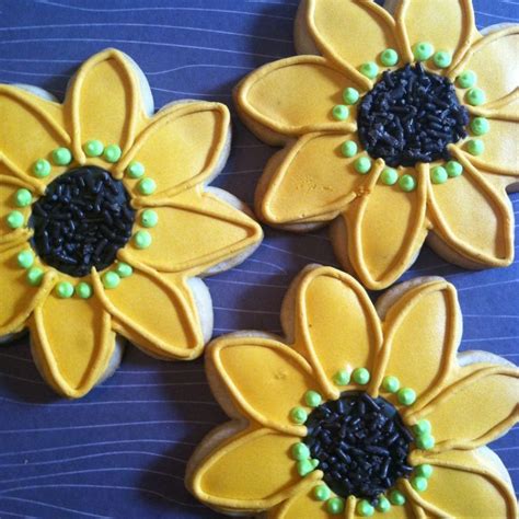 Sunflower Sugar Cookies From Charleston Flour Garden Sugar Cookies