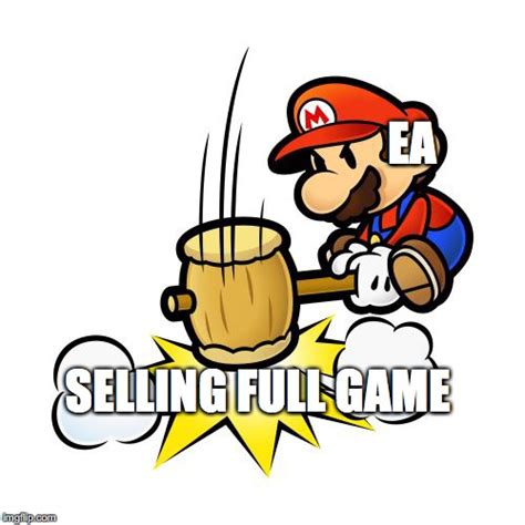 Mario Hammer Smash Meme Imgflip