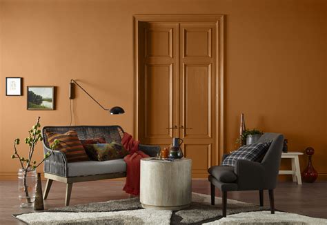 Orange And Brown Living Room Colors Baci Living Room