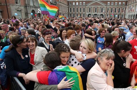 Ireland Gay Marriage Vote Spurs Emotional Celebrations In Photos