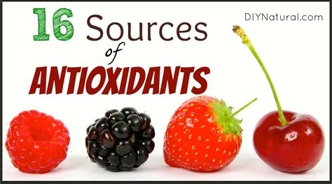Antioxidant Foods 16 Great Sources