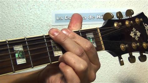 Curso De Guitarra Acústica Principiantes Do Mayor Posición Del