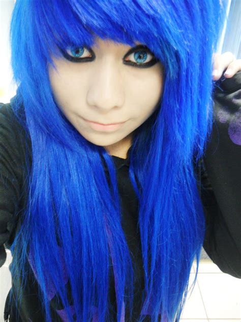 My Blue Hair C Imuri Miyuki By Msimuri On Deviantart