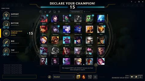 League Of Legends Champion Select 20 Earlygame
