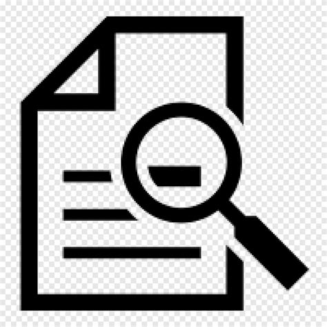 Paper With Magnifying Glass Illustration Computer Icons Research