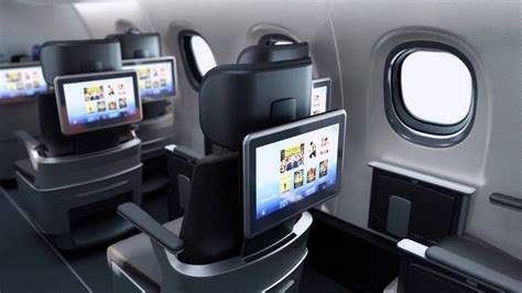 Embraer E2 Jet Cabin Interior Concept Youtube