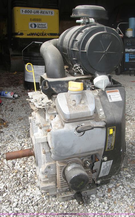 Kawasaki 250 Hp Twin Cylinder Gas Engine Item K9691 Selling At Sold