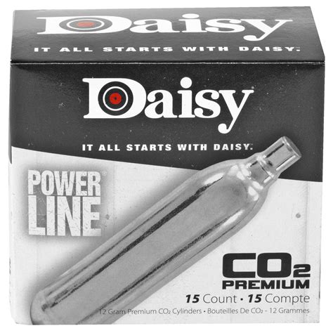 Daisy 7015 Powerline CO2 Cylinder 12 Gram 15 Per Pack Bama Reliability
