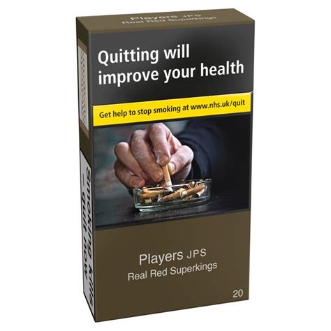Players Real Red Superkings Cigarettes Morrisons