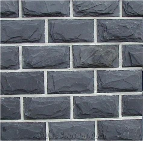 It also has a living space with high vaulted ceiling. Split Face Black Slate Wall Tile from China - StoneContact.com