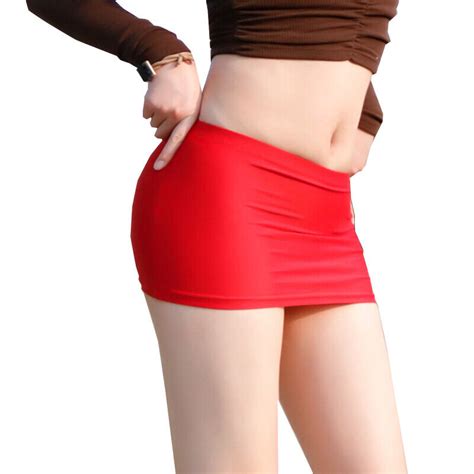 Shiny Mini Skirt Sexy Package Hip Skirt Short Tight Skirt Casual Girls Skirts N Ebay