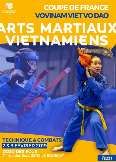 Coupe De France Combats Vovinam Viet Vo Dao Fédération Française De