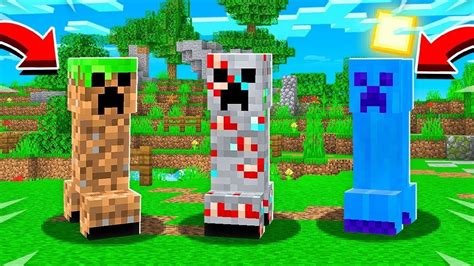 The Most Rare Creepers In Minecraft Youtube