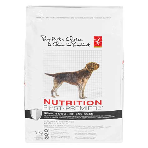 Fromm dog food recall history. PC Nutrition First Senior Dog Food, Chicken & Brown Rice ...