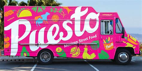 puesto-1 food truck, lettering (With images) | Food truck ...