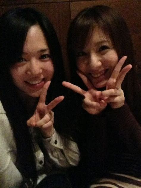 本日はゆまチン Asami Yuma とサシ飲み。 Via Aoi Sola Peace Gesture Peace Yuma