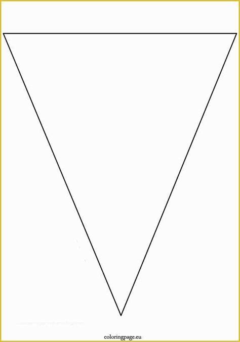 Free Printable Triangle Banner Template Of 6 Inch Triangle Pattern Use