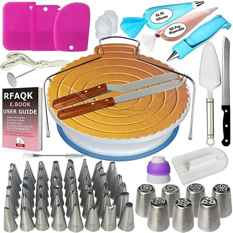 124 Pcs Cake Decorating Kit Baking Supplies For Beginners Suitable