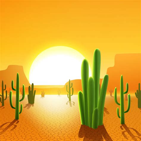 Maybe you would like to learn more about one of these? Cactos no deserto | Vetor Grátis