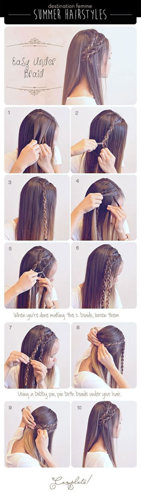 Are you looking for easy. 12+ Easy Step By Step Summer Hairstyle Tutorials For ...
