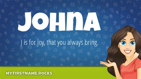 Johna First Name Personality And Popularity