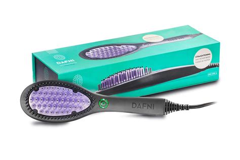 Buy Dafni The Original Hair Straightening Ceramic Brush 120v For Use In Us And Canada Only