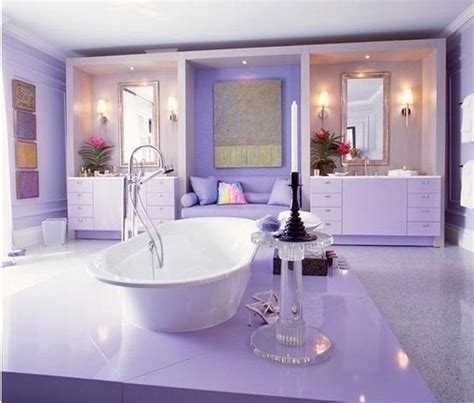 But this is precisely what makes them so special. 15 Charming Purple Bathroom Ideas - Rilane