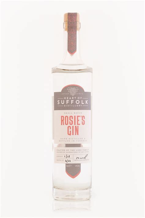 heart of suffolk distillery stowmarket gin gin bar bottle packaging