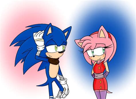 Sonamy Canon Confirmed By Sherryblossom On Deviantart Sonic Fan Characters Classic Sonic