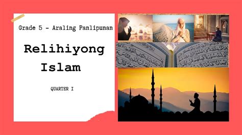 Ang Paglaganap Ng Relihiyong Islam Sa Pilipinas Grade 5 Araling