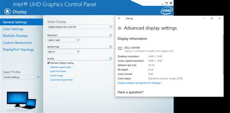Improve your pc peformance with this new update. Solved: U3415W, Intel HD 630, Windows 10, only 6-bit ...