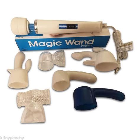 New Genuine Magic Wand Hitachi Body Massager 2 Speeds Hv 260r With 6 Attachments