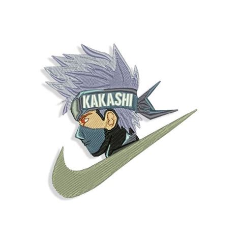Nike Naruto Kakashi Embroidery Design Files