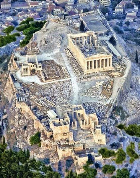 The Acropolis Of Athens Ancient Greek Ἀκρόπολις Is An Ancient