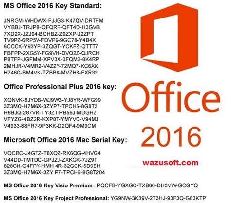 Microsoft Office 2016 Product Key Generator 100 Working Activation