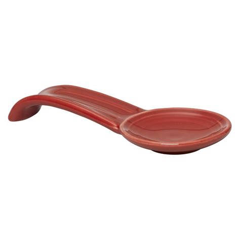 Fiesta Dinnerware Scarlet 8 In Spoon Rest Spoon Rest Spoon Dinnerware