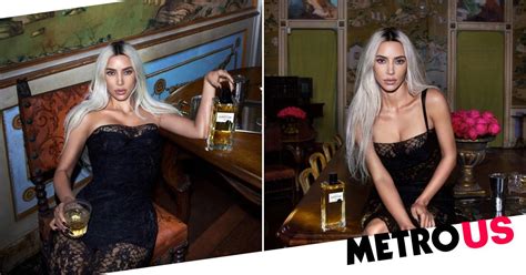Kim Kardashian Poses For Gin Ad Campaign After U Turning On Booze Ban