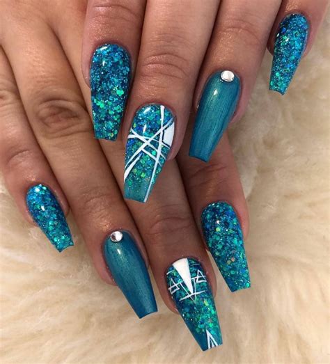Stunning Matte Blue Nails Acrylic Design For Short Nail Page Of