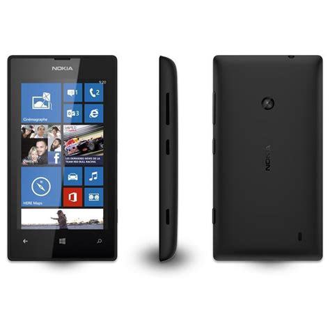 Refurbished Nokia Lumia 520 8 Gb Black Unlocked Back Market