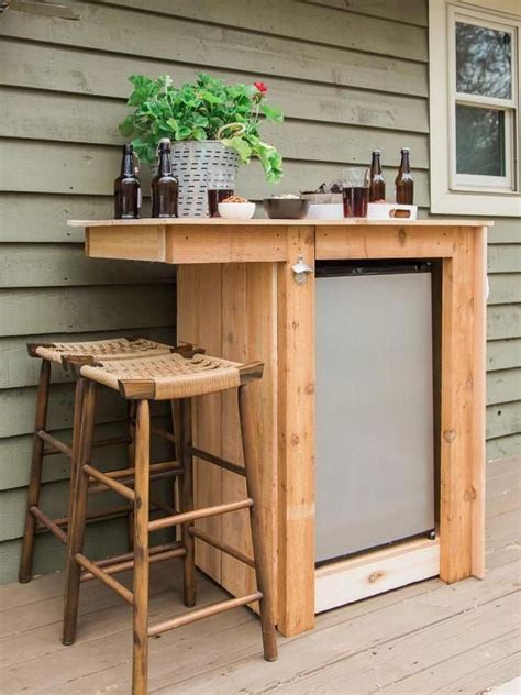 45 Awesome Outdoor Mini Bar Design Ideas You Must Have For Small Party