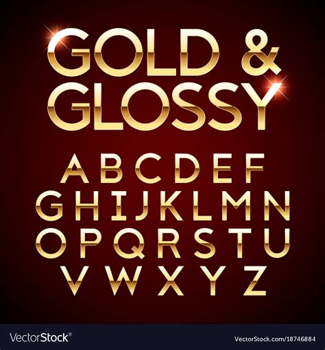 Gold Letters Fonts Free Downloads