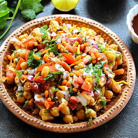 Chana Chaat Chickpea Chaat Madhus Everyday Indian