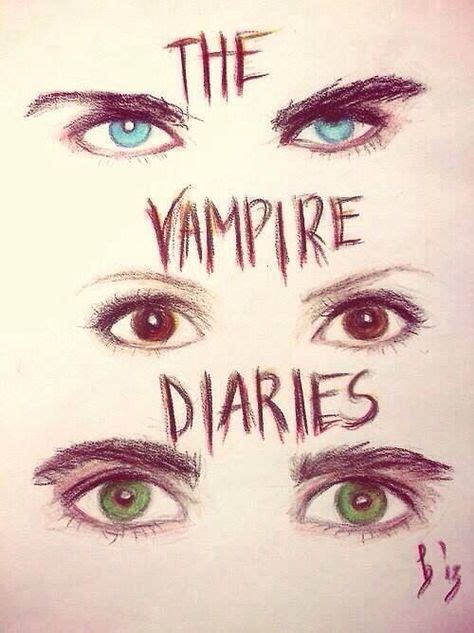 Les 8 Meilleures Images De Dessin Vampire Diaries Dessin Vampire
