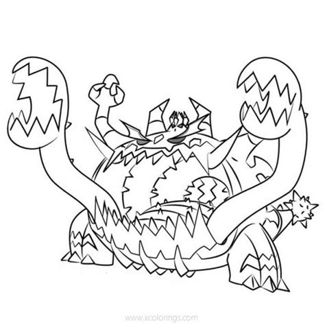 Incineroar Pokemon Coloring Pages Sketch Drawing - XColorings.com