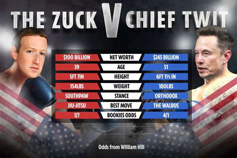 How Elon Musk and Mark Zuckerberg measure up for cage fight as