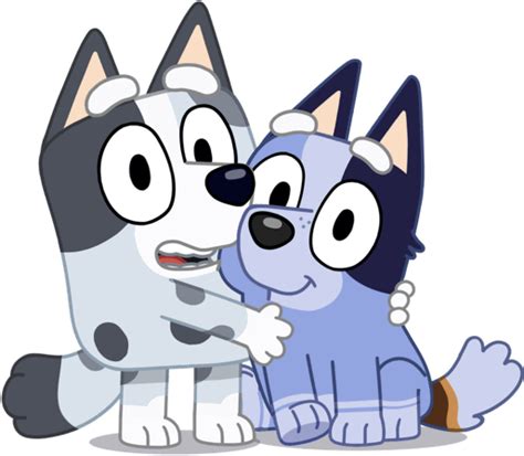 muffin heeler and socks heeler from bluey by catrubble28 on deviantart